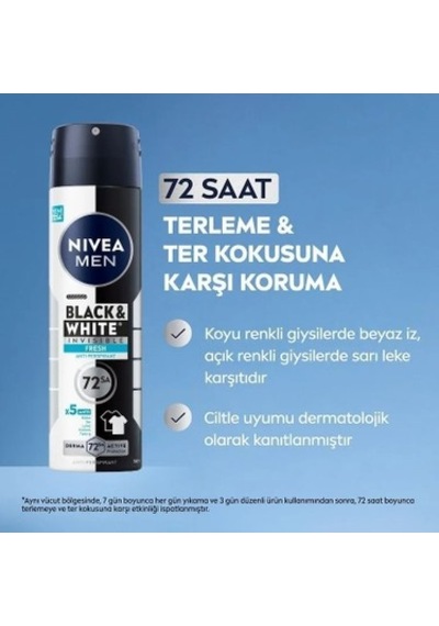 150 Ml Erkek Deodorant, Uzun Süreli Koruma İle Tazelik Sağlar