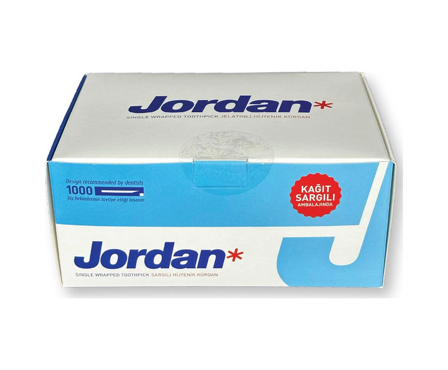 3 Paket Kalın Jordan Kürdan 1000li Paket - Aromasız, Üçgen Yapılı