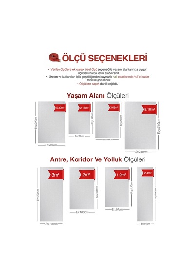 Hoom Rugs Bahar 3007 Multi Etnik Desenli Akrilik Halı Çok Renkli