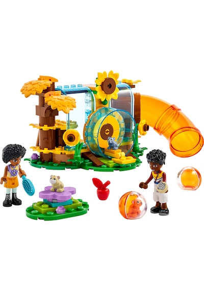 LEGO® Friends Hamster Oyun Parkı 42601 - 6 Yaş ve Üzeri Çocuklar için Zac ve Jamila Minifigürü İçeren Yaratıcı Oyuncak Yapım Seti (167 Parça) LEGO® Friends Hamster Oyun Parkı 42601 - 6 Yaş ve Üzeri Çocuklar için Zac ve Jamila Minifigürü İçeren Yaratıcı Oyuncak Yapım Seti (167 Parça)