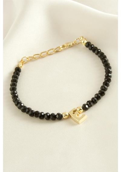 Gld-spt- Harfli Kristal Trend Bileklik-model-5 Çok Renkli