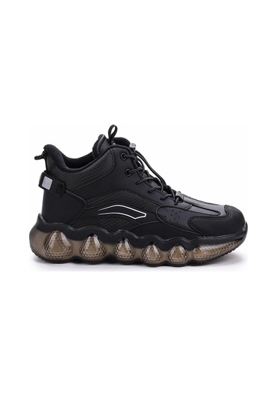 Cool Edi Air Bosst Ortopedik Taban Unisex Çocuk Bot Siyah