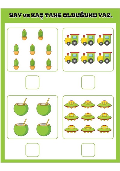 Okul Öncesi Ve Birinci Sınıflar İçin Ful Matematik Yaz-sil Seti
