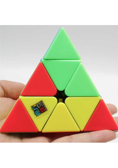 Moyu Pyramid V2 Cube - Stickersız Akıl Zeka Rübik Küp