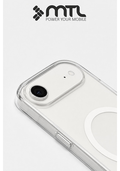 İphone 17 Air Uyumlu Animasyonlu Şeffaf Magsafe Şarj Destekli Sararmayan Sert  Kılıf