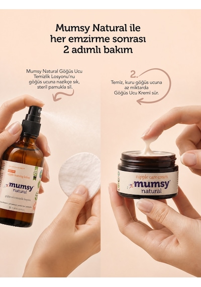 Göğüs Ucu Temizlik Losyonu 100 Ml Emziren Anneler İçin Sabun İçermeyen Formül