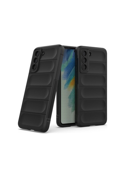 Samsung Galaxy Uyumlu S22 Plus Kılıf Optimum Lens Çerçeveli Silikon Kapak