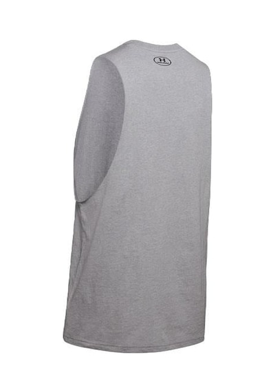 Under Armour Left Chest Cut Off Erkek Atlet 1329286-035 Gri
