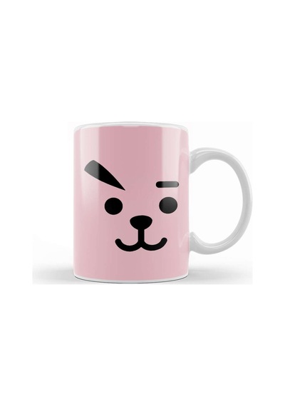 Bts Army Kpop Gift Bts Bt21 Cooky Eyes Bangtan Kupa Bardak Porselen Karışık