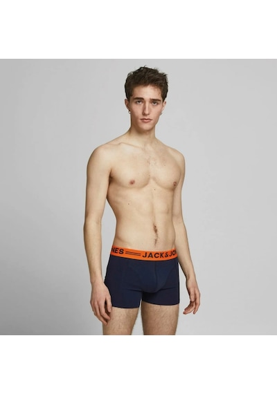 Jack & Jones Jack&Jones Jaclichfield Trunks 3'Lü Erkek Boxer 12113943-741 001