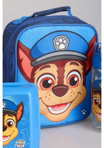 Dekomus İle Yeni Sezon Lisanslı Paw Patrol Okulda Macera Koleksiyonu Termoslu Beslenme Çantası Seti Açık Gri