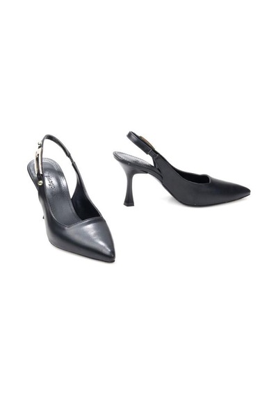 Pisagor Ps-32620 8,5 Cm Topuklu Kadın Stiletto Ayakkabı siyah