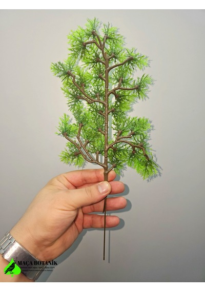 Yapay Bonsai Dalı 6 Adet Yeşil