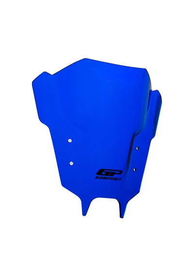 Gp Kompozit Yamaha Mt-09 2021-2023 Uyumlu Ön Cam Mavi 30cm