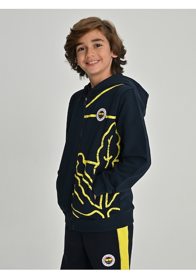 Fenerium Çocuk Trıbun All Over Baskı Sweat Fb Laci Yeni