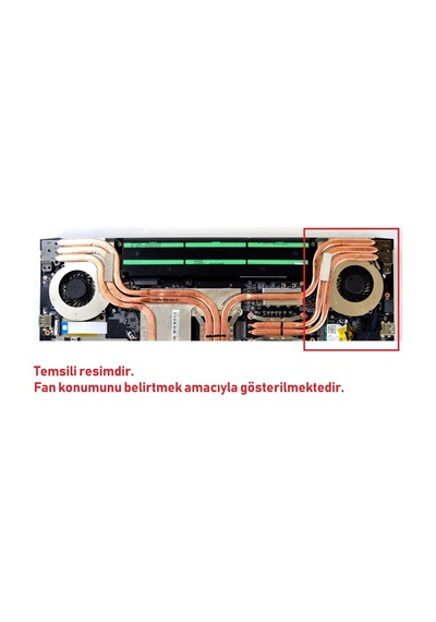 Msı Pe62 7rd-1229xtr Fan Sol Diğer