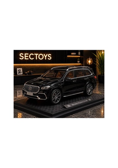 Mercedes Glc 63 Siyah Diecast Model Araba Açılan Kapılar 1:24 Mercedes Benz Glc 63 Model Araba