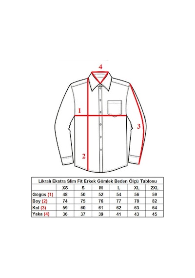Dicotto Beyaz Ekstra Dar Kesim Likralı Düğmeli Slim Fit Erkek Gömlek - 195-1 001