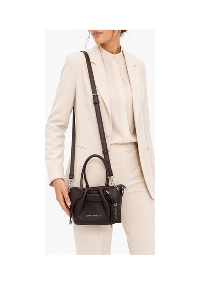 Just Polo Kadın Günlük Veya Özel Kullanıma Uygun Ayarlanabilir Askılı Şık El & Omuz Çantası Tote Bag Kahverengi