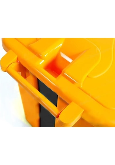 Omnipazar Sy-4255 40 Lt Köşeli Pedallı Plastik Çöp Kovası İç Kovasız Yeşil