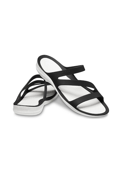 Crocs Swiftwater Sandal W Kadın Terlik Siyah/beyaz Siyah