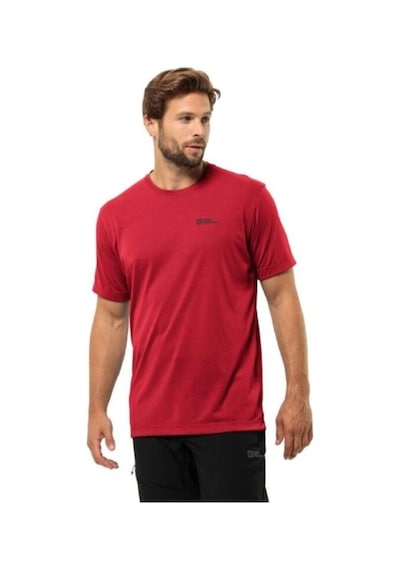 Jack Wolfskin Jack Wolfskın Vonnan S/s T M Red Glow Erk T-shırt 1809951tr-2607 001