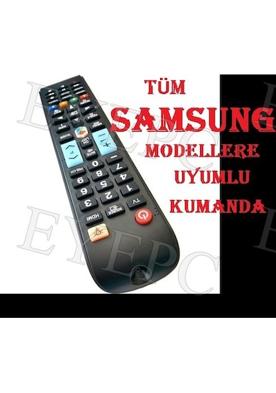 Samsung Ue-55Mu7350 55 Inç 140 Ekran Tv Uyumlu Kumanda