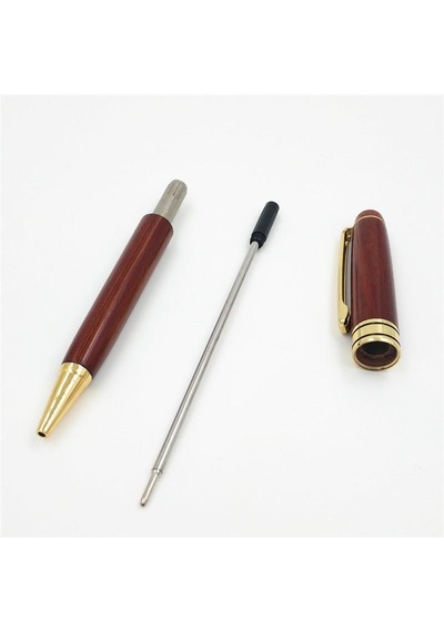 Kızıl Ağaç Tükenmez Kalem 0.5mm Siyah Mürekkep Akıcı Bir Yazı içi