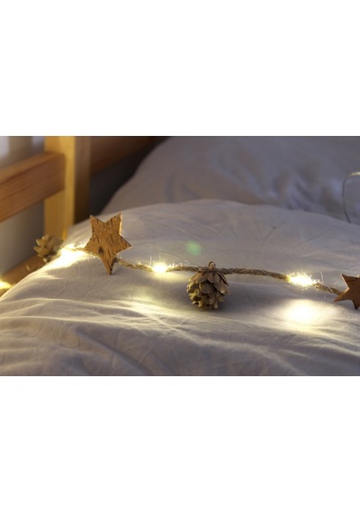 Petrix Jüp Ip 20 Led Kozalak Ve Yıldız Işık Zinciri Led (477871575)
