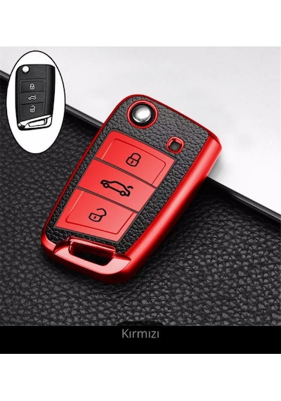 Leon Golf Ateca Tiguan Arona Scala T-Roc Kamiq Lüks Anahtar Kılıf Leon Golf Ateca Tiguan Arona Scala T-Roc Kamiq Lüks Anahtar Kılıf