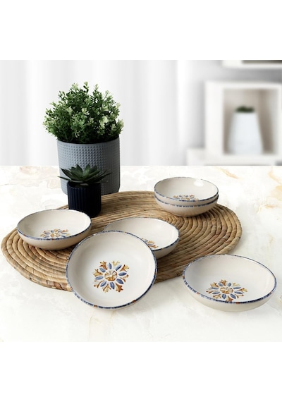 Sapphire Halka Çerezlik/sosluk 13 Cm 6 Adet 22746 Çok Renkli
