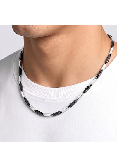 Moncuk Design Düz Kibrit Erkek Çelik Kolye 3mm 55cm Üç Renkli 3351eck052 Sarı