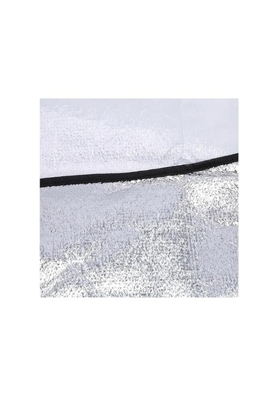 Trakmats Nissan X-trail 2022-2025 İle Uyumlu Direksiyon Koruyucu Güneşlik, 50x50 Cm, Gümüş 1 Adet