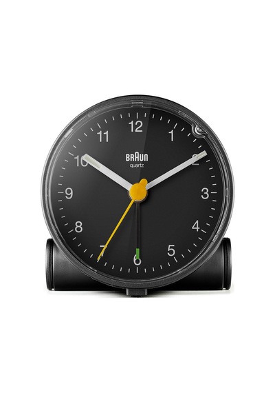 Braun Bc01b Siyah Klasik Analog Alarmlı Masa Saati Brn.bc01b