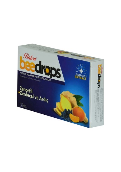 Mandalina Aromalı Bitkisel Drops 24 Adet