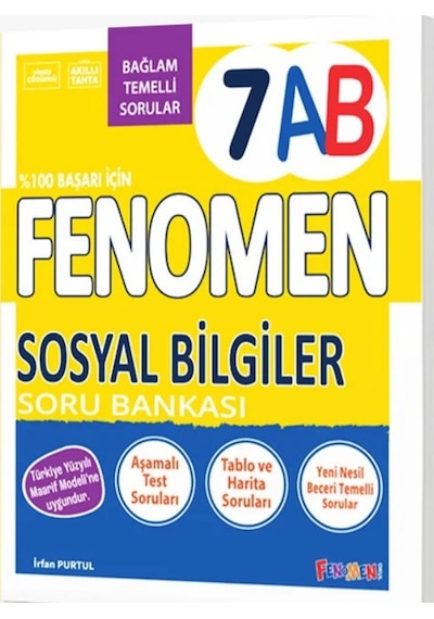 2027 7.sınıf 7a Sosyal Bilgiler Bağlam Temelli %100 Maarif Yüzyıl Yeni Müfredat Soru Bankası Kolay-orta