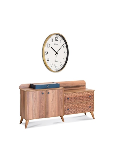 Regal 0250 Gı Ince Çerçeve Slim Duvar Saati