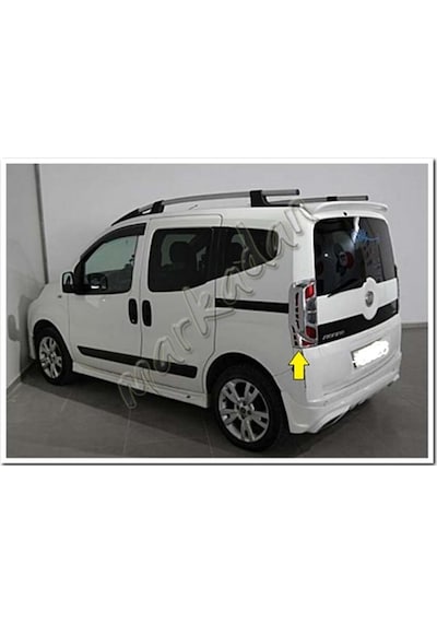 Woc Chrome Fiat Fiorino Krom Stop Çerçevesi 2008 Sonrası 2 Parça