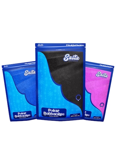 Polar Battaniye Çift Kişilik 180x210cm - 1 Adet Gönderilir Çok Renkli
