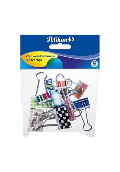 Pelikan 12li Kağıt Klipsi