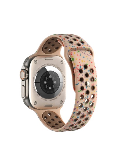 Kilifone -  Apple Uyumlu  Watch  Ultra 49mm - Kordon Yeni Seri 2023 Silikon Strap Kayış Krd-02