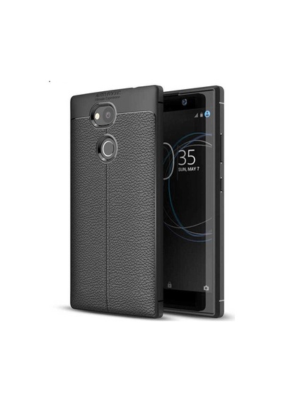 Sony Xperia L2 Kılıf Zore Niss Silikon Kapak Siyah