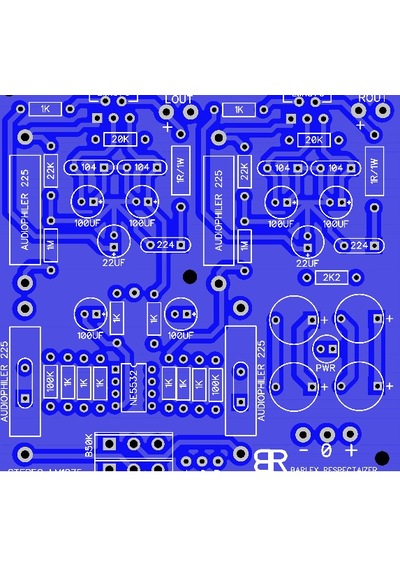 Çift Kanal Stereo Preamplifier Pre Amplifikatör Devresi