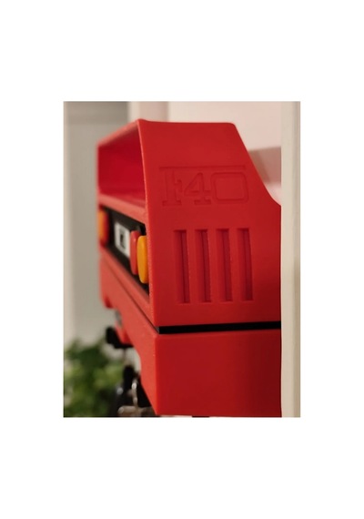Ferrari F40 Tasarımlı Anahtar Askılığı Arka Görünüm