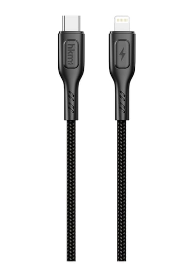 Knit 30W Hızlı Şarj Destekli Type-C To Lightning Şarj Ve Data Aktarım Kablosu 1 Metre Siyah