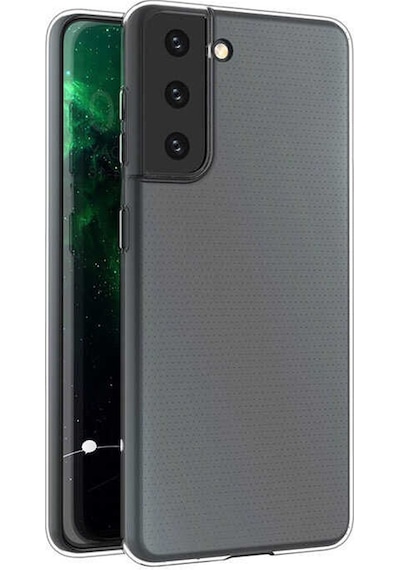 Zore Galaxy Uyumlu S21 Fe Kılıf Süper Silikon Kapak - Renksiz Renksiz