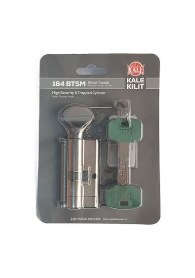 Bilyalı Barel Tuzaklı Mandallı Silindir - 68 Mm Güvenlik Özellikleri