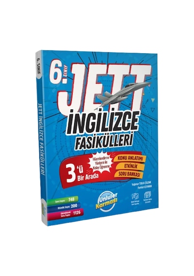 6. Sınıf Jett İngilizce Fasikülleri Ve Telefon Tutucu