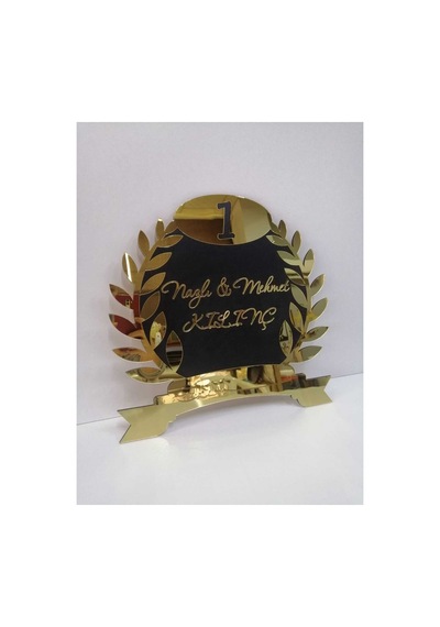 Başak Model Kapı Süsü 35 Cm Gold Diğer