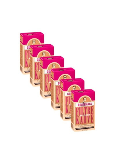 Kurukahveci Mehmet Efendi Guatemala Filtre Kahve 6 x 250 G
